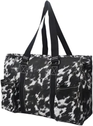 NGIL Zip-Top Tote Bag with Exterior Pockets for Working Women, Teachers, Nurses, and Moms, Design in USA