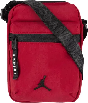 Nike Air Jordan Airborne Crossbody Festival Bag, Unisex, Small (Gym Red/Black)