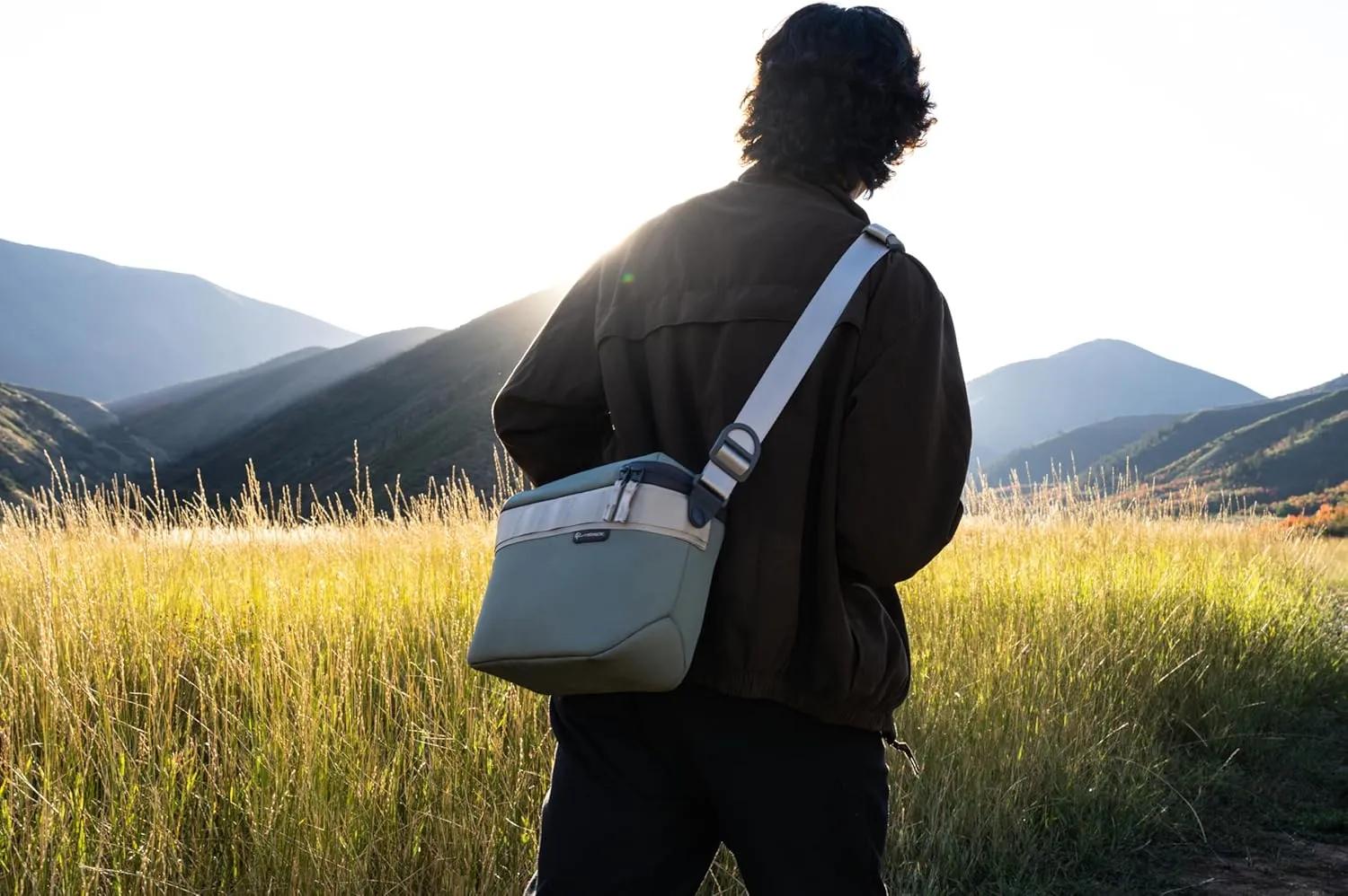 NOMATIC Luma Camera Sling 12L - Sling Bag Designed by Peter McKinnon - Camera Bag for Photographers (Sage)