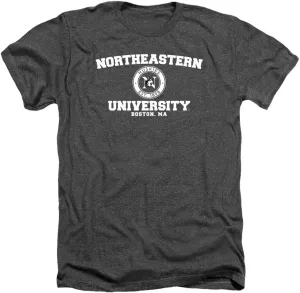 Northeastern University Official Circle Logo Unisex Adult T Shirt