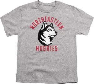 Northeastern University Official Huskies Logo Youth Kids Boy/Girls T Shirt