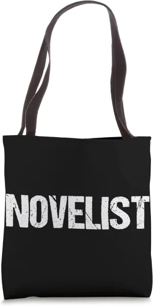Novelist Simple Title Tote Bag