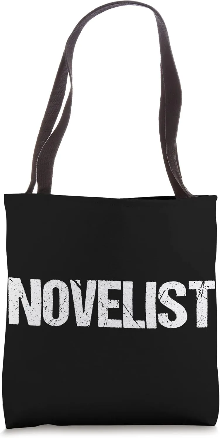 Novelist Simple Title Tote Bag