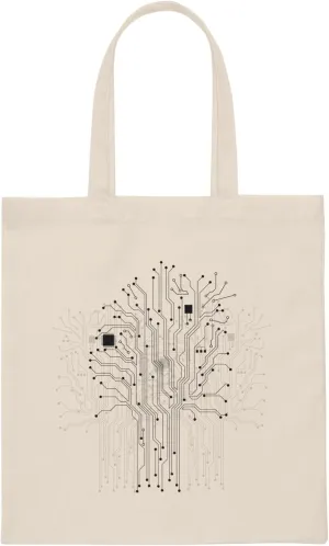 Novelty Electrician Linesman Lineman Enthusiast Juicer Hilarious Electricity Expert Developer Builder Planner Canvas Tote Bag