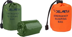 Orange & Green Emergency Sleeping Bag