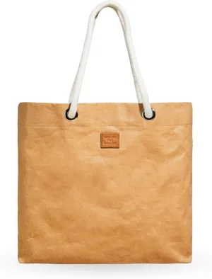 Out of the Woods Pure Cord Shopper, Reusable and Eco-Friendly, Brown