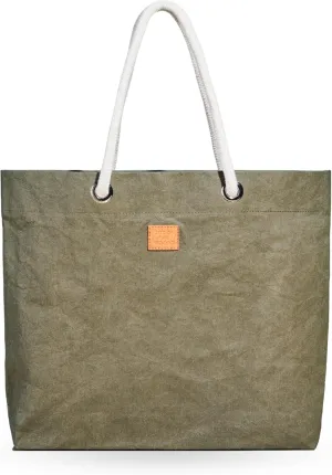 Out of the Woods Pure Cord Shopper, Reusable and Eco-Friendly, Dark Brown