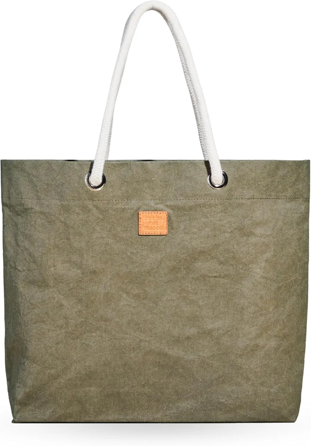 Out of the Woods Pure Cord Shopper, Reusable and Eco-Friendly, Dark Brown