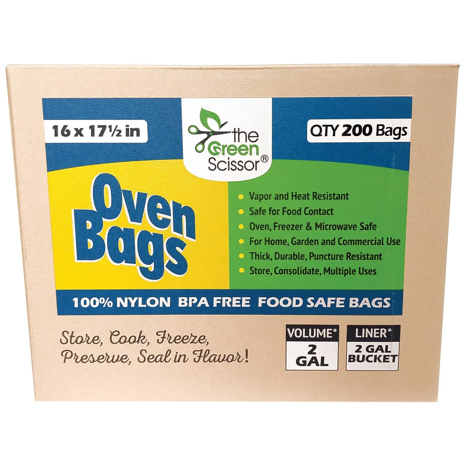 Oven Bag 16 x 17.5 in - 200 box