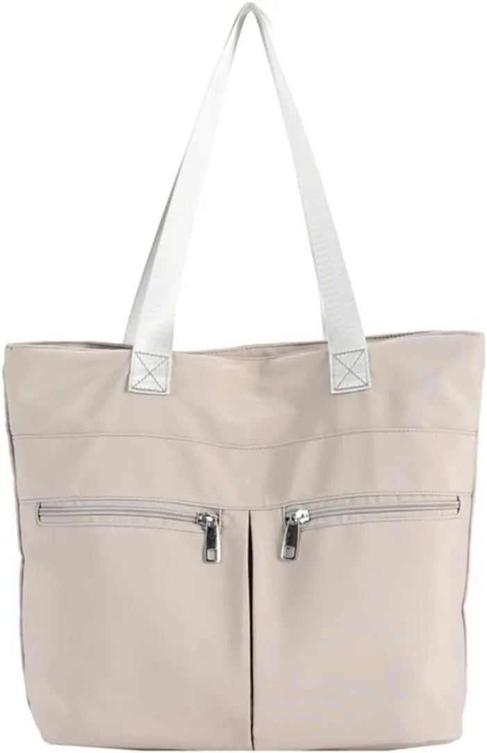 Oxford Tote Bag for Women Waterproof Handbag Large Capacity Shoulder Bag Multi-Pocket Top Handle Bag Casual Hobo Bag