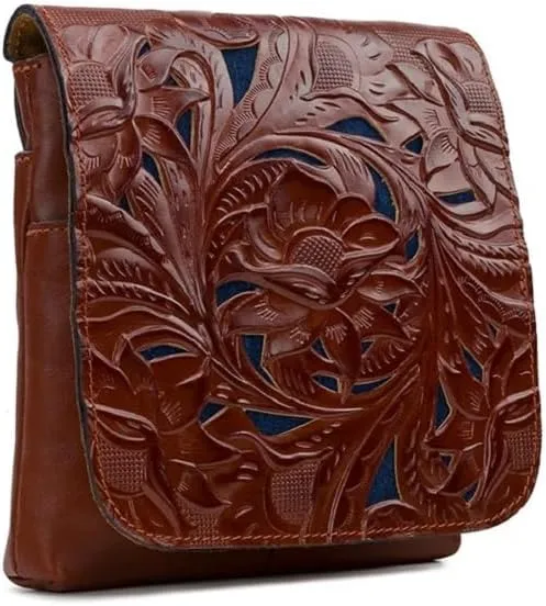 Patricia Nash Granada Leather Crossbody Bags for Women