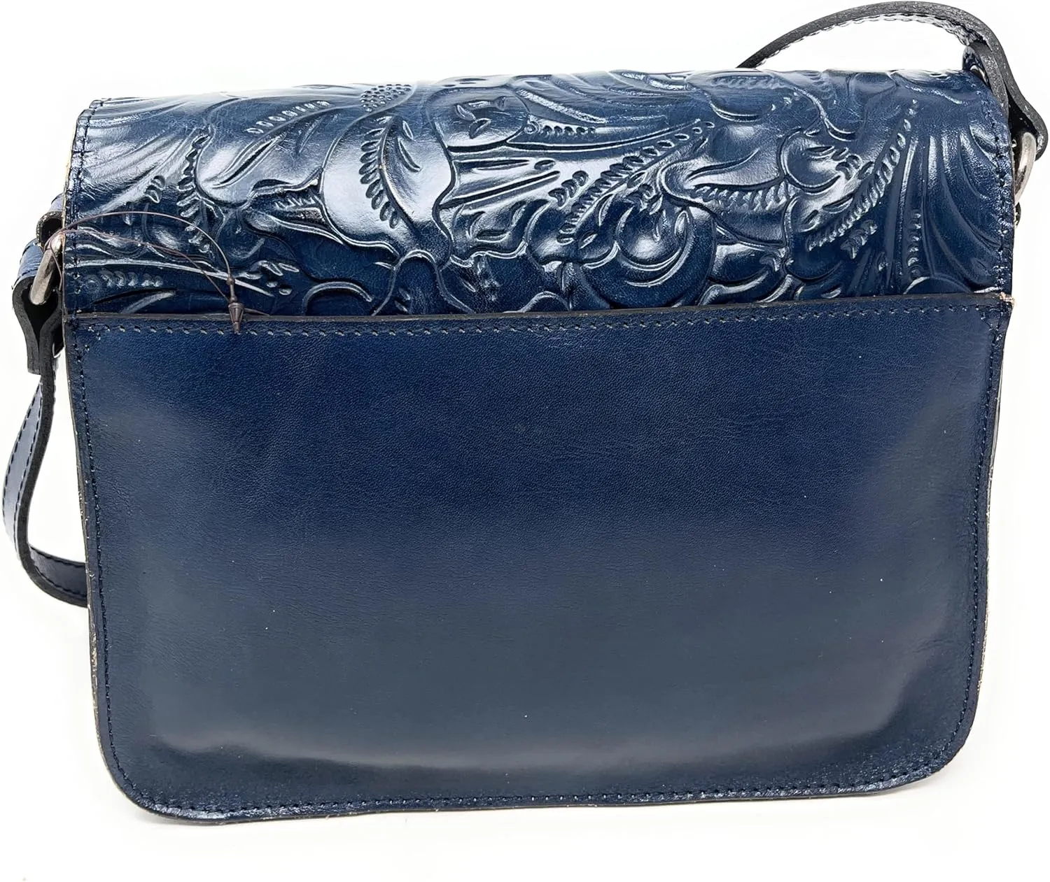 Patricia Nash Tooled Leather Ilina Flap Crossbody Bag