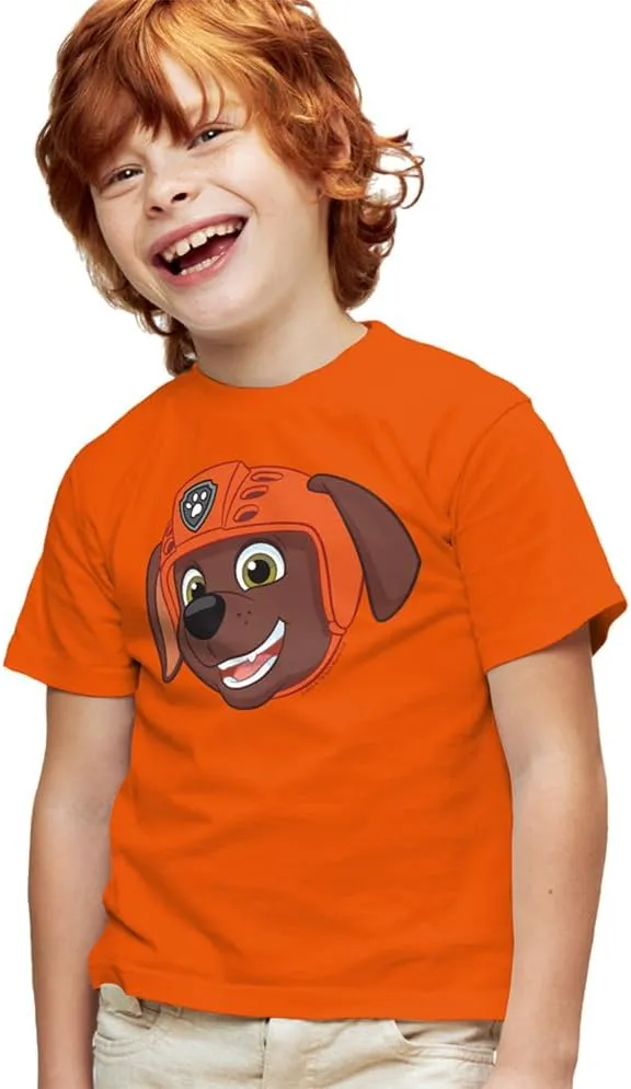 Paw Patrol Faces Kids T-Shirt for Youth Toddler Boys and Girls