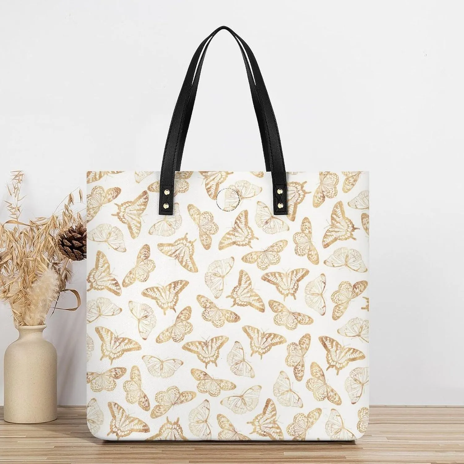 Penguin Bird Fashionable All Printed Leather Handbag Unisex
