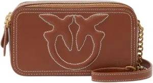 Pinko 103799-A1LF Women's Clutch / Handbags Synthetic Brown - Plain Brown, UNI EU, brown, UNI EU