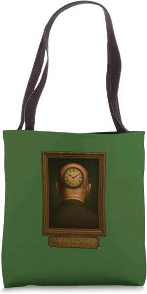 Plain Bald Pate Father Time Himself Comedy Errors Quotation Tote Bag
