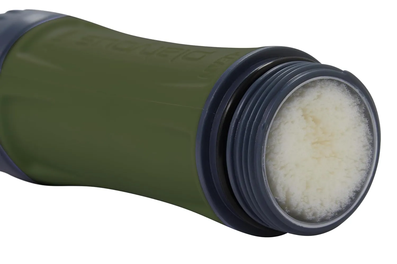 Platypus Quickdraw Ultralight Backpacking Water Filter, Green