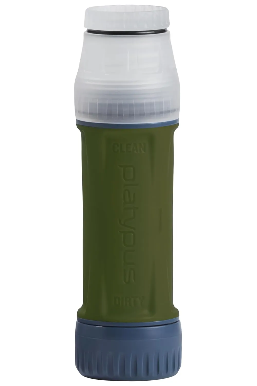 Platypus Quickdraw Ultralight Backpacking Water Filter, Green