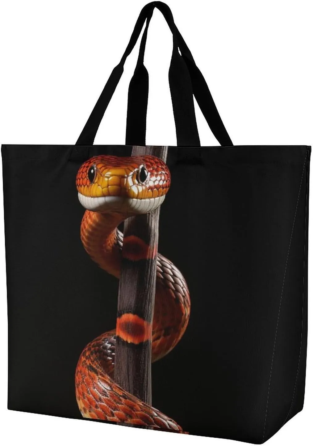 Playful Doodles Tote Bags, Reusable Grocery Bags, Large Shopping Bag, Beach Bag for Women