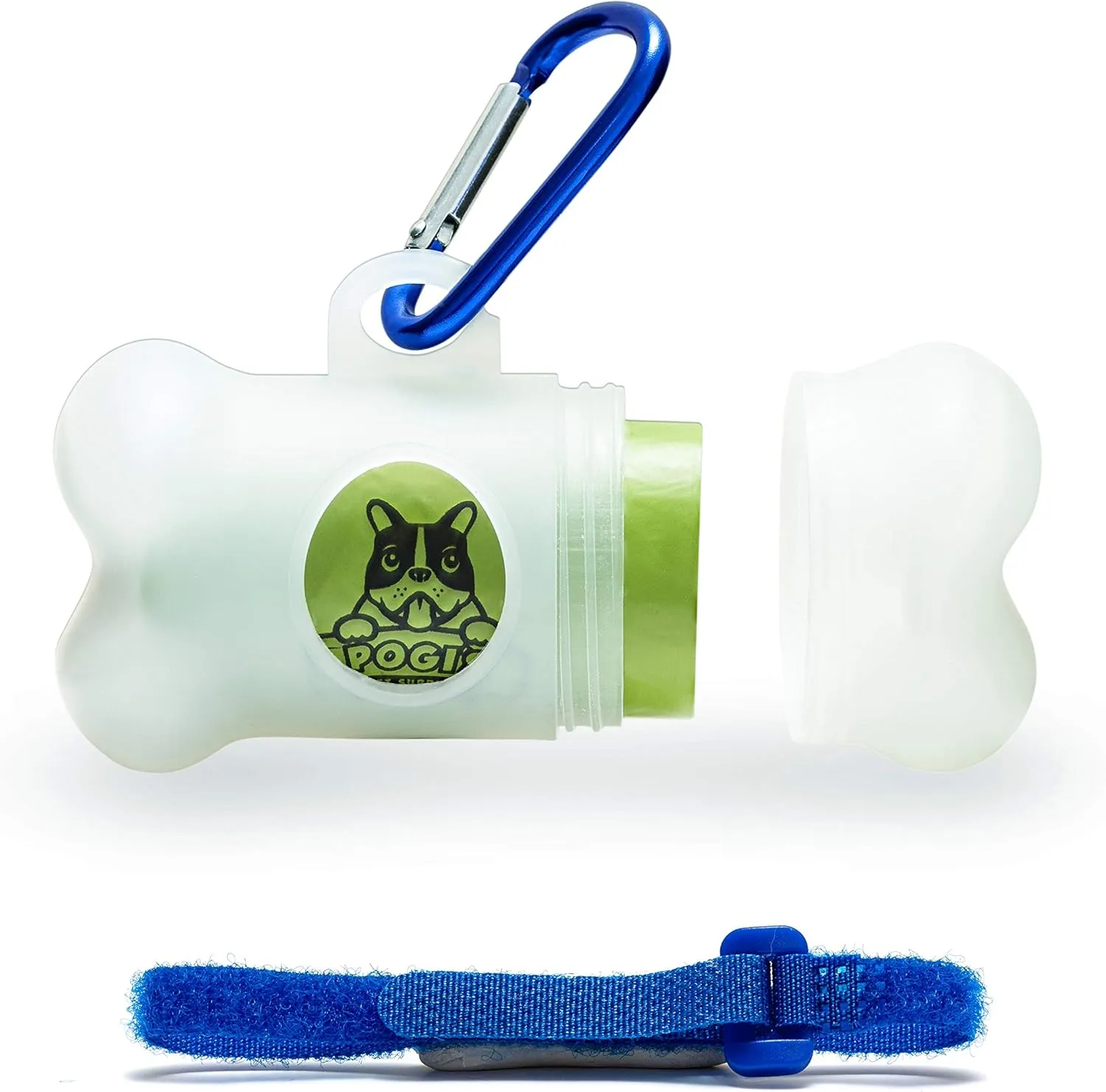 Pogi's Pet Supplies Poop Bags - 50 Rolls (750 Dog Poop Bags)  2 Dispensers - Leak-Proof, Earth-Friendly Poop Bags for Dogs