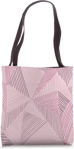 Polygon Pattern Tote Bag