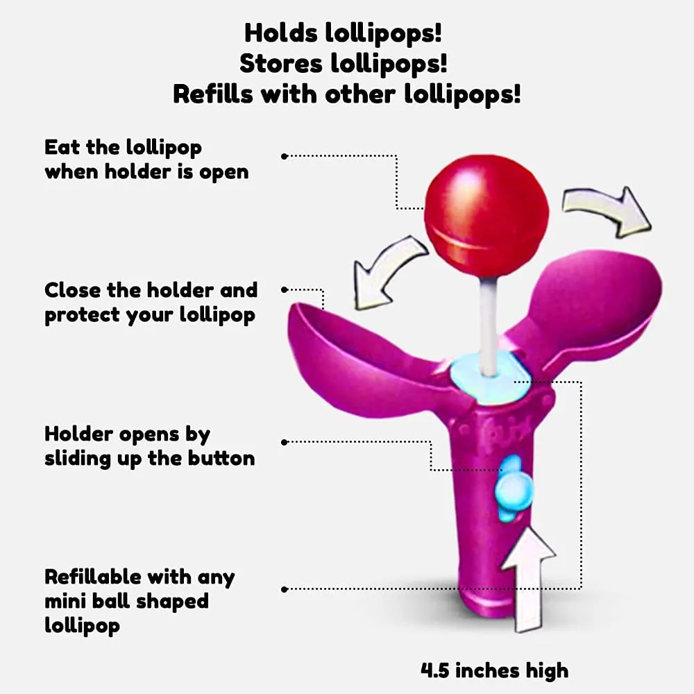 Pop Ups! Frozen Lollipop Holders - 12 Elsa Chupa Chups Lollipops with Cases - Individually Wrapped Candy Party Favors - Disney Candy - Bulk Set of 12