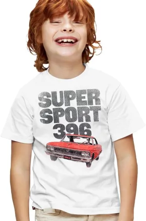 Popfunk American Car Logos Kids T-Shirt for Youth Toddler Boys and Girls Collection
