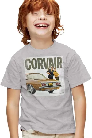 Popfunk American Car Logos Kids T-Shirt for Youth Toddler Boys and Girls Collection