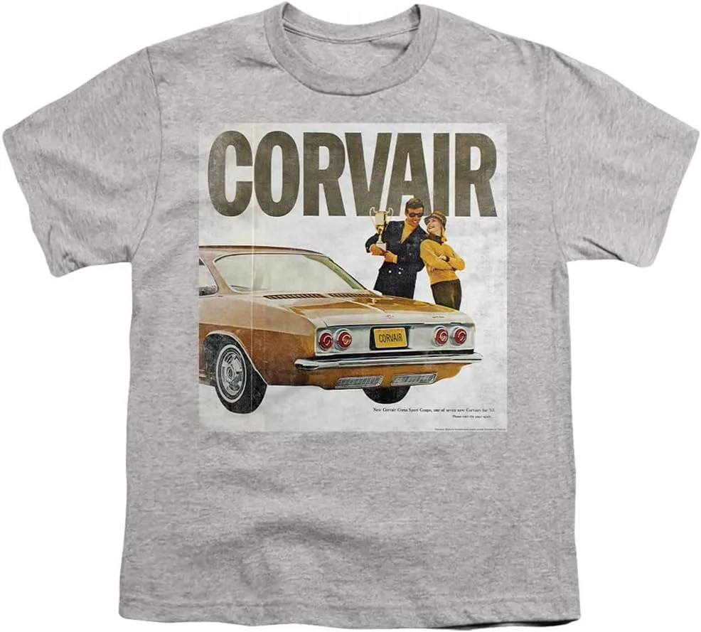 Popfunk American Car Logos Kids T-Shirt for Youth Toddler Boys and Girls Collection