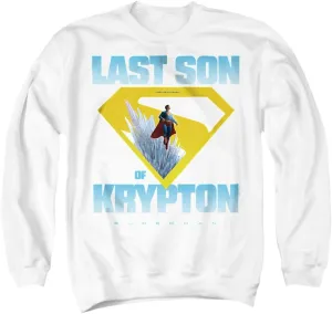 Popfunk Superman 2025 Last Son of Krypton Unisex Adult Crewneck Sweatshirt