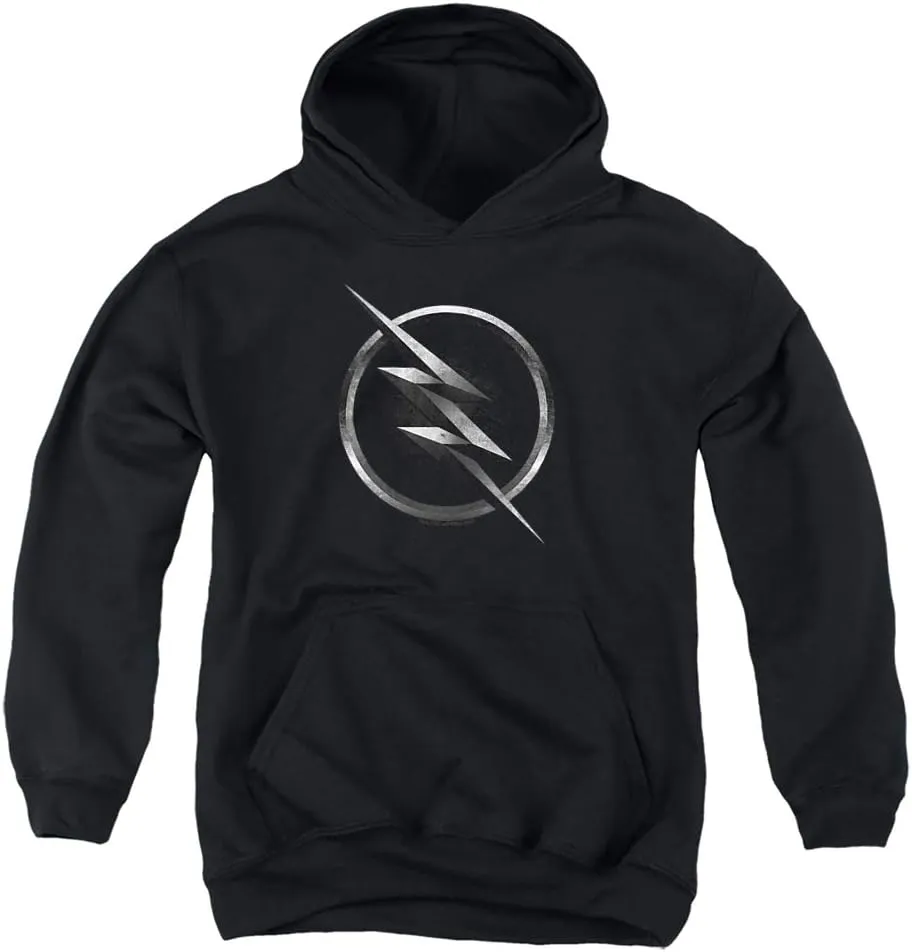 Popfunk The Flash TV Series Logo Youth Kids Boys Hoodie, Red