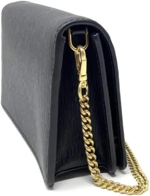 Prada Womens Miniborse Black Vitello Move Small Leather Crossbody 1BP021