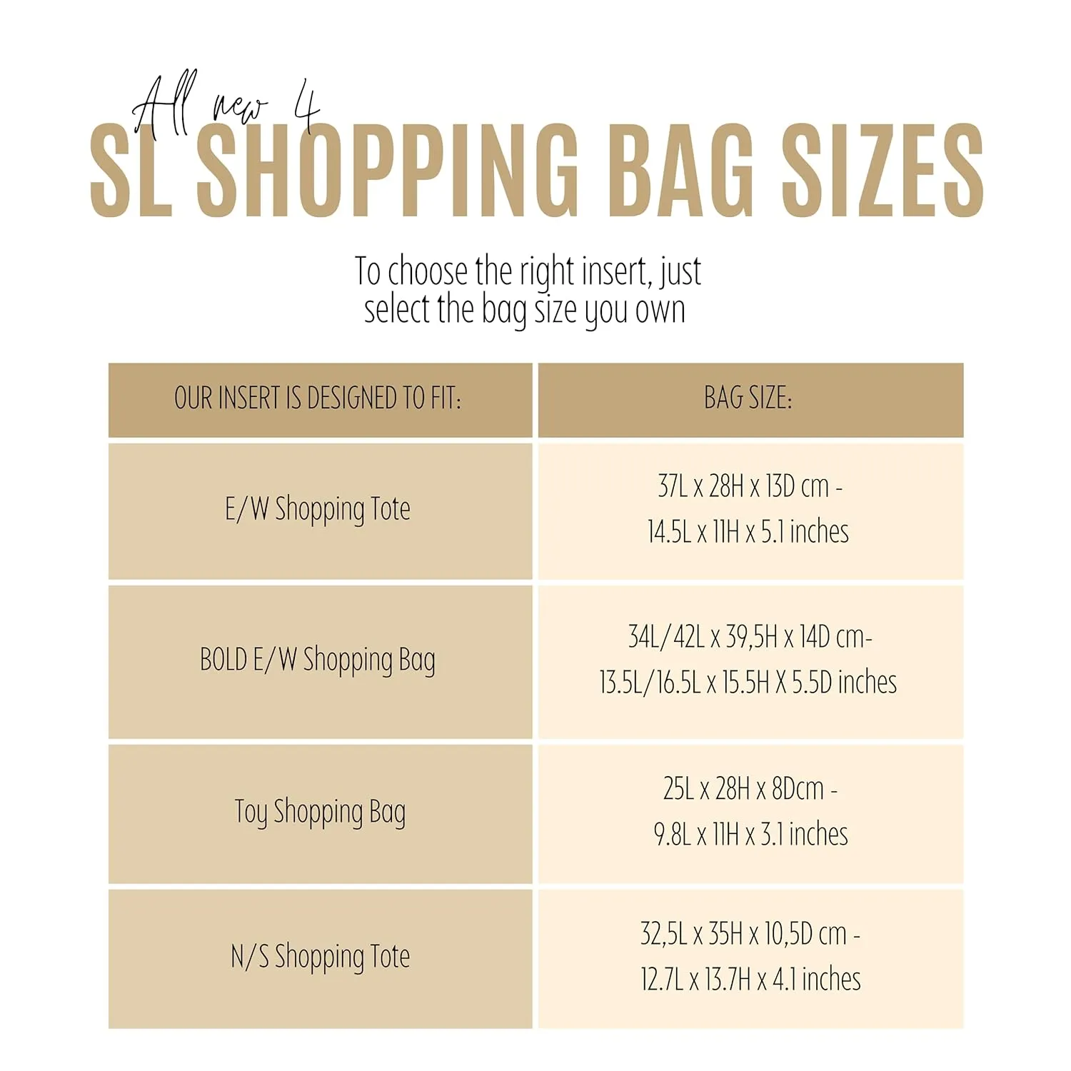 Premium Nylon Purse Organizer for Laurent East West Shopping Tote Insert, Laurent East West Tote Organizer, Handmade 3mm Premium Felt Snug Sturdy Gold Zipper (For BOLD E/W Bag, Black)
