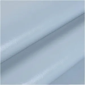 Premium Quality Leatherette PU Fabric Fire Retardant Waterproof Faux Leather Craft Material 160cm 63” Wide Oil Wax Leather Material(Light Blue,1.6X7m)