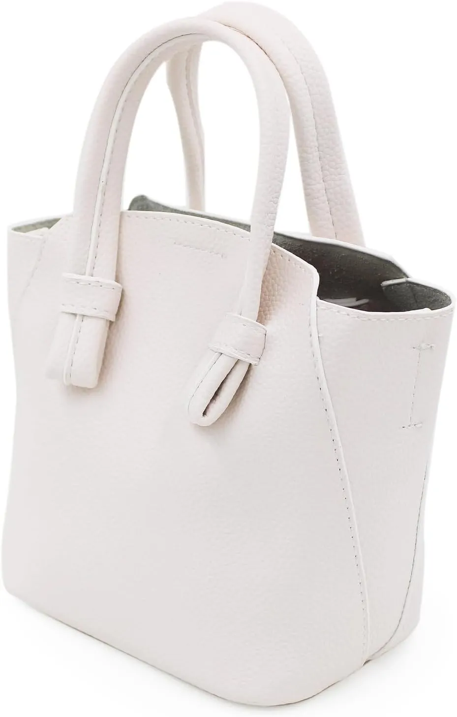 Premium Small Soft Vegan Leather Tote Top Handle Handbag Shoulder Bag Crossbody