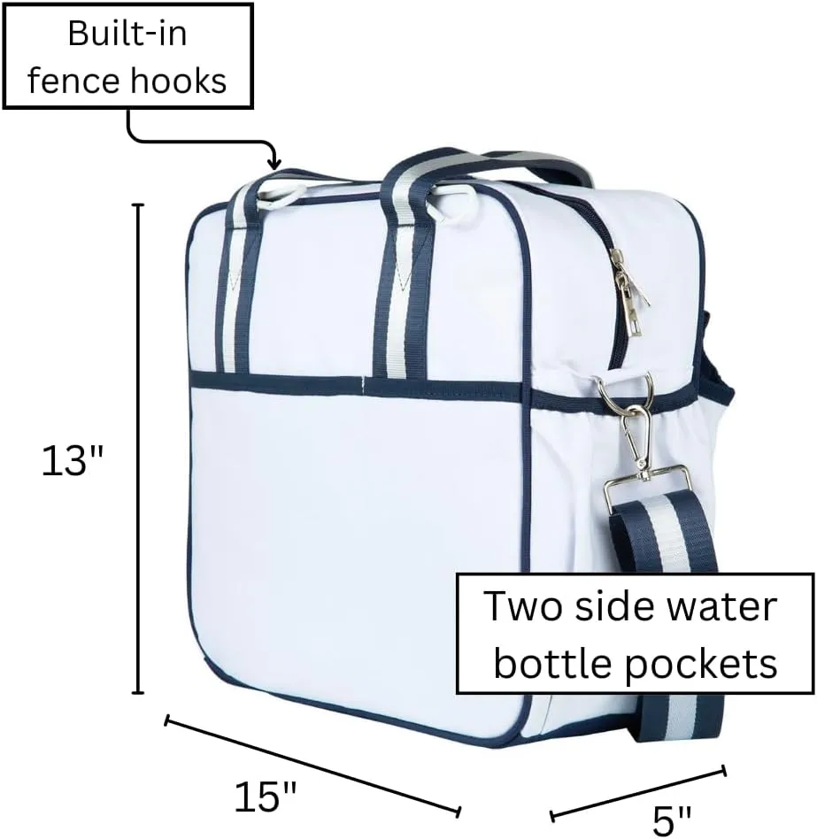 Prepster Pickleball Bag - Women's Pickleball Bag - The Epitome of Style, Functionality, and Durability