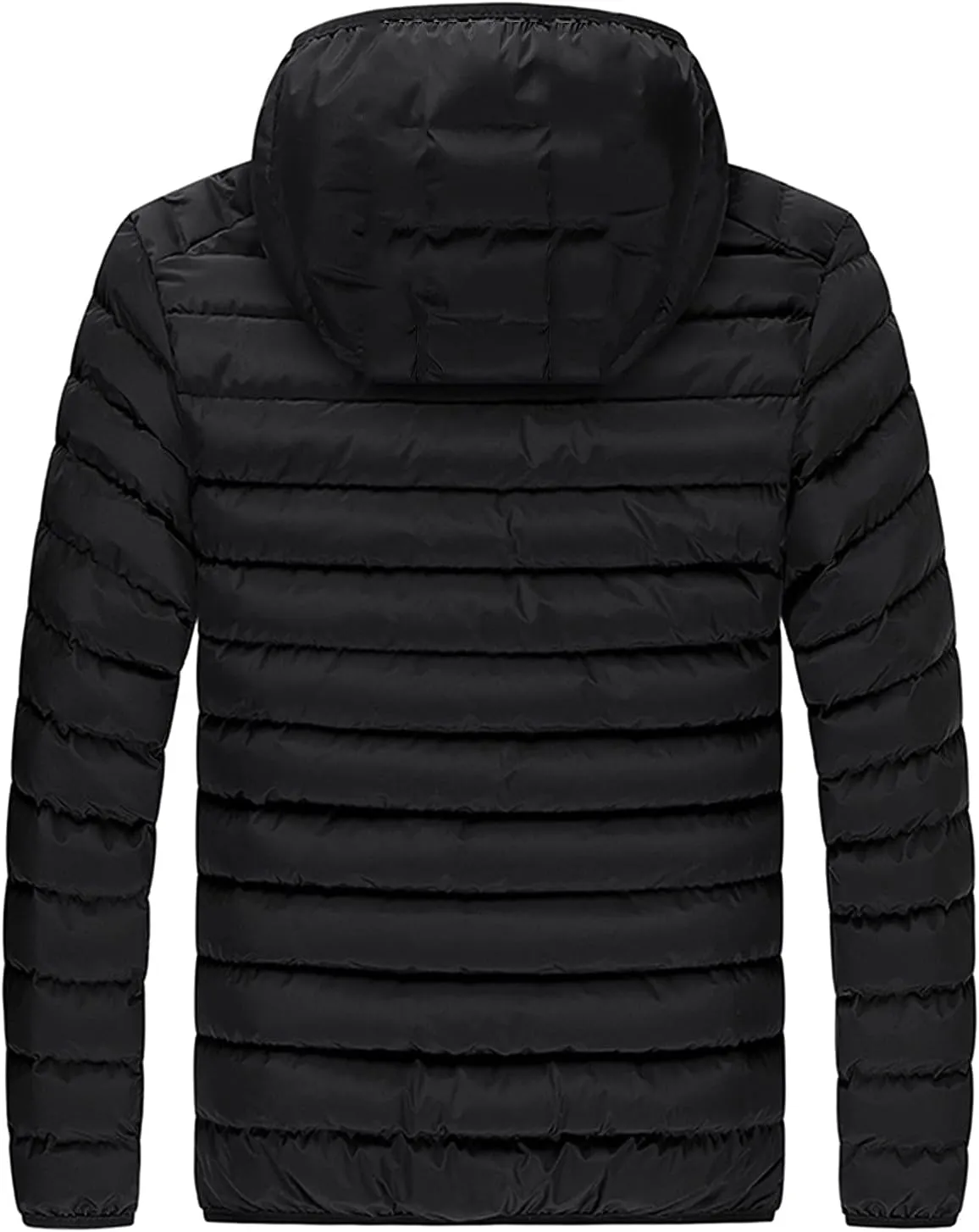 Prime Big Deal 2024 Today Deals Men Slim Mens Jackets Linen Chore Jacket Mens Fashion Big and Tall Hoodies for Men Mens Jackets Casual Stylish Warm Black-c