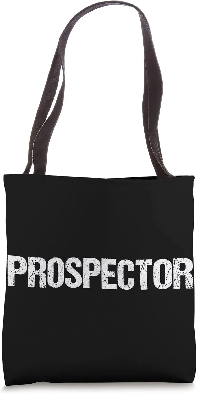 Prospector Simple Title Tote Bag