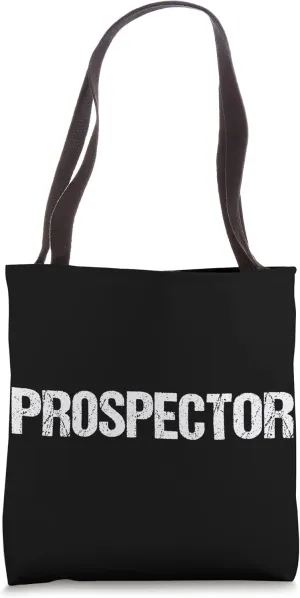 Prospector Simple Title Tote Bag