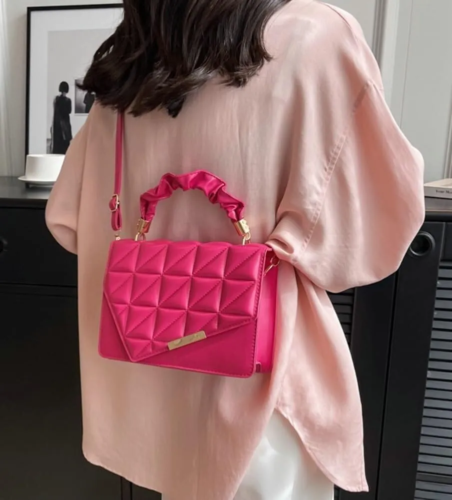 PU Leather Fashion Shoulder & Crossbody Hobo Totes Handbag for Women Top Handle Satchel Purse