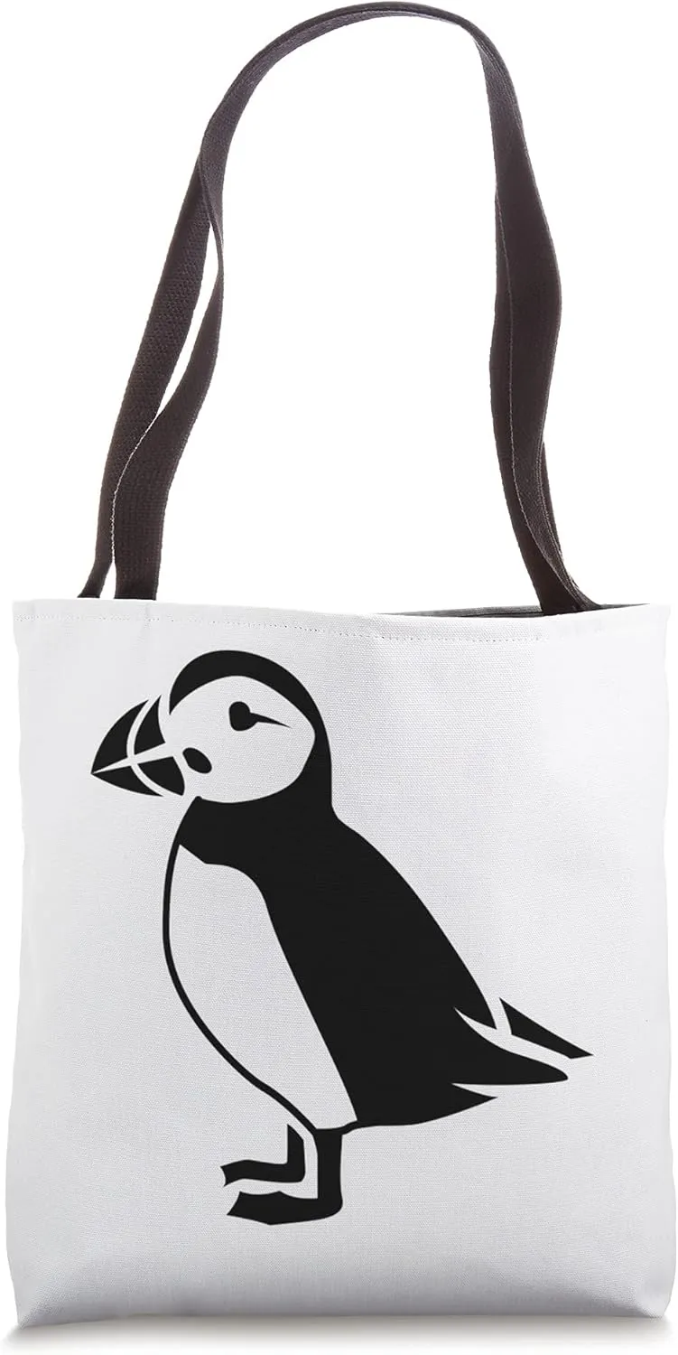 Puffin Iceland Cute Bird Puffins Icelandic Gift Tote Bag