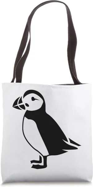 Puffin Iceland Cute Bird Puffins Icelandic Gift Tote Bag