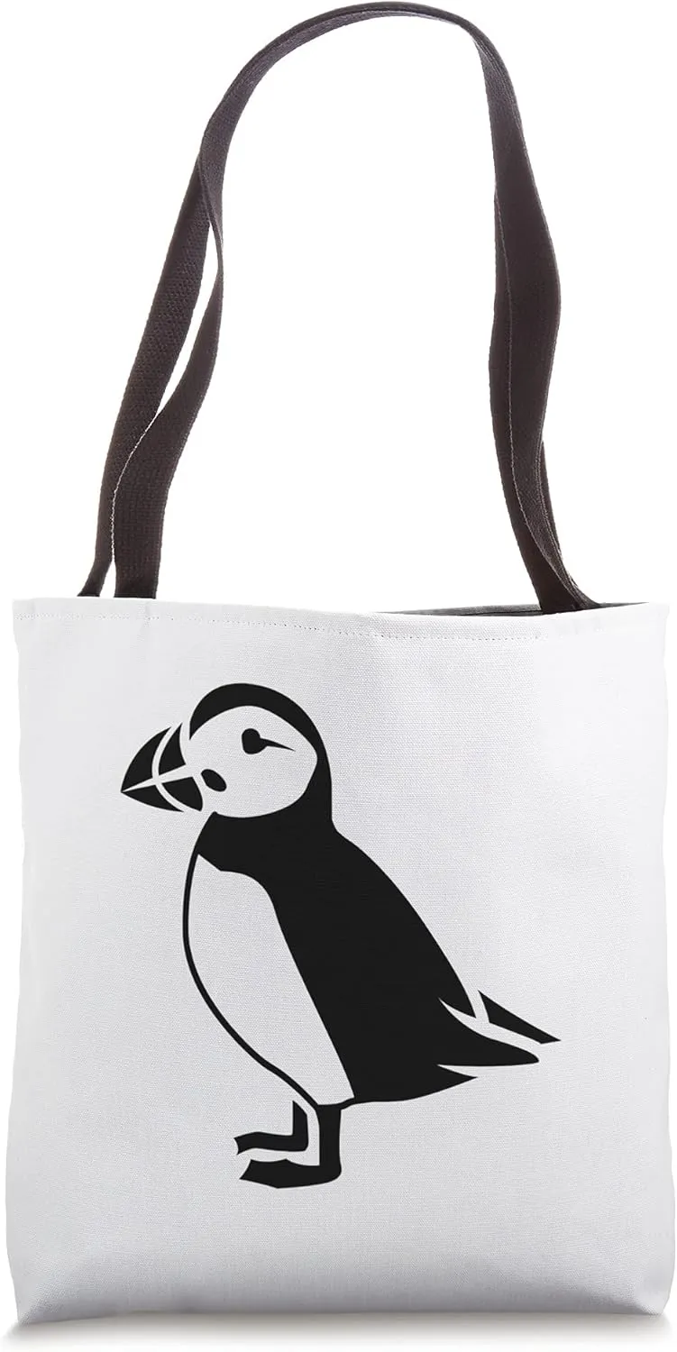 Puffin Iceland Love Cute Bird Gift Puffin Bird Tote Bag