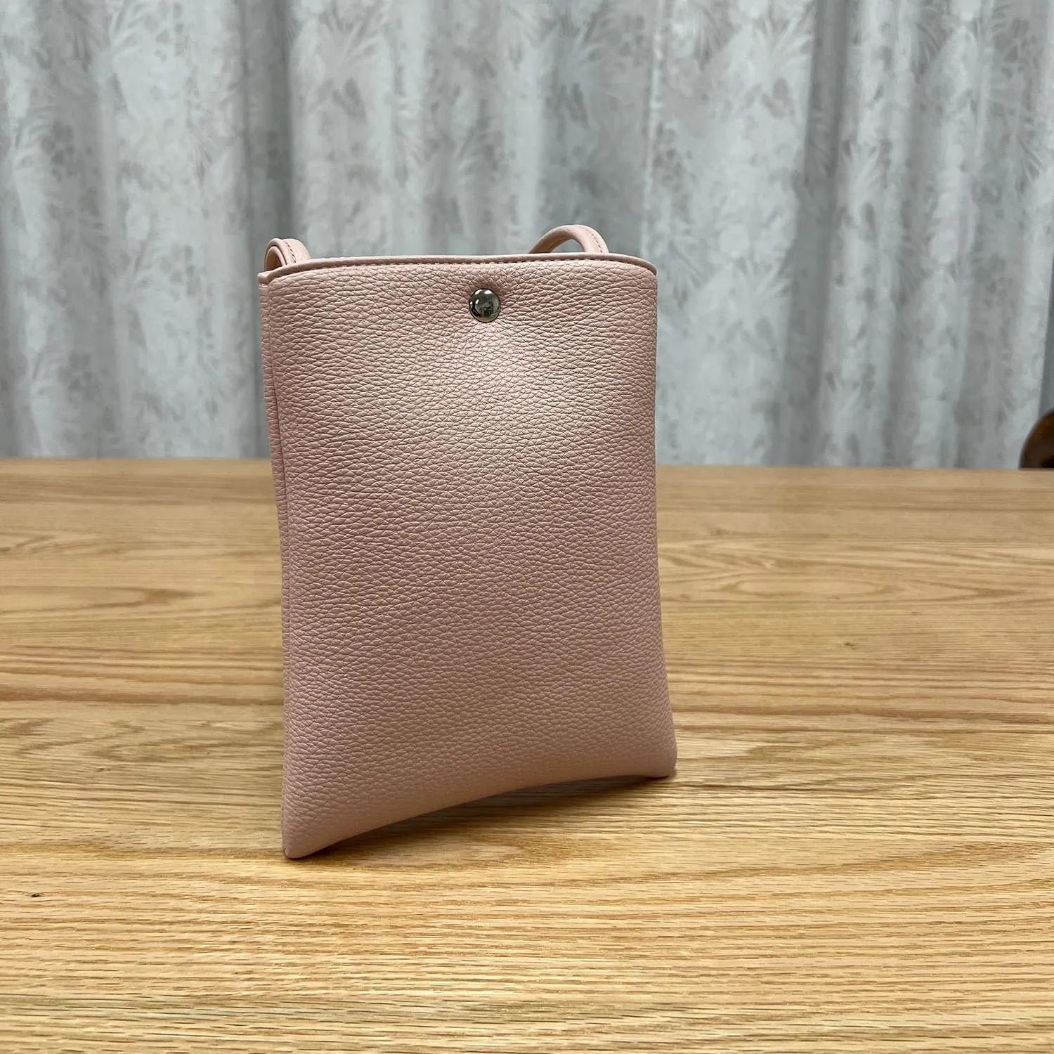 Pure Nylon Mobile Phone Bag Mini Cloth Bag ins Style Japanese Simple and Versatile Messenger Small Square Bag