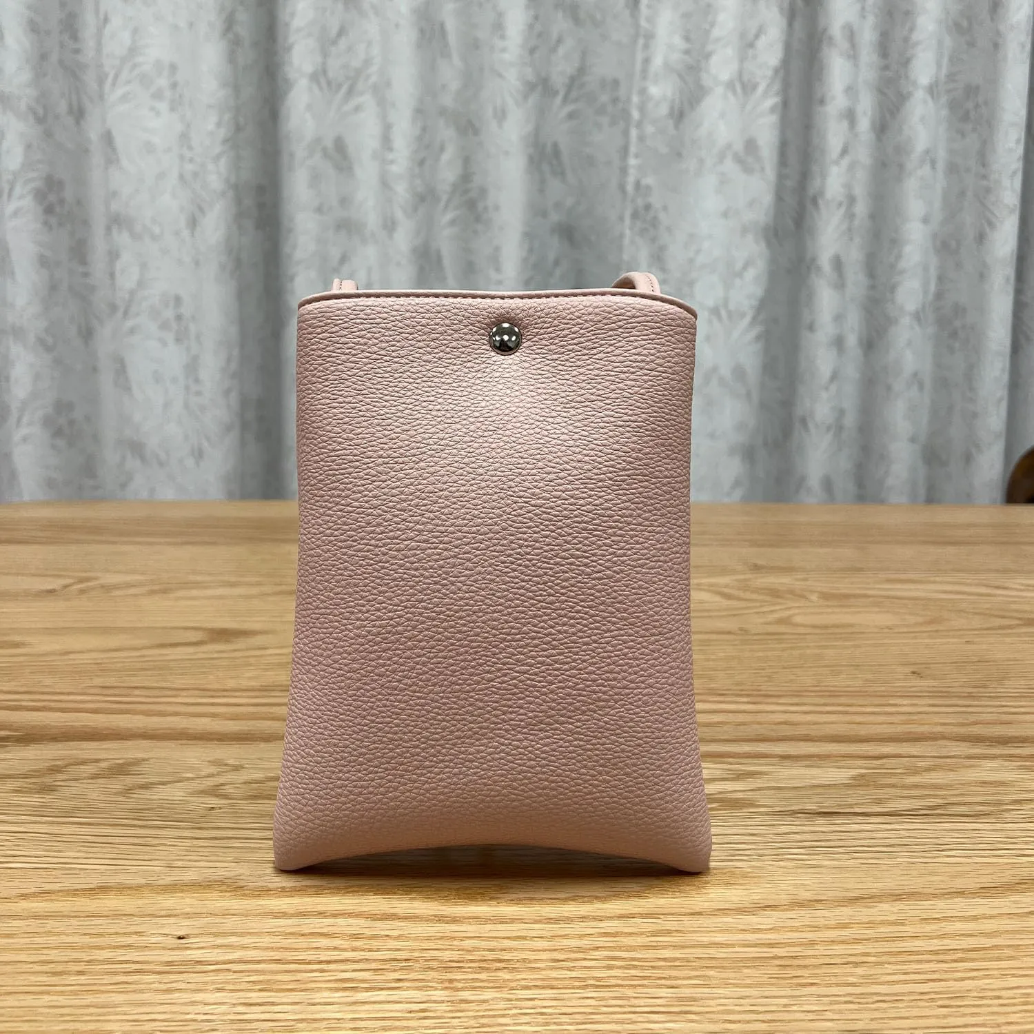 Pure Nylon Mobile Phone Bag Mini Cloth Bag ins Style Japanese Simple and Versatile Messenger Small Square Bag