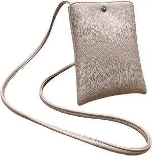 Pure Nylon Mobile Phone Bag Mini Cloth Bag ins Style Japanese Simple and Versatile Messenger Small Square Bag