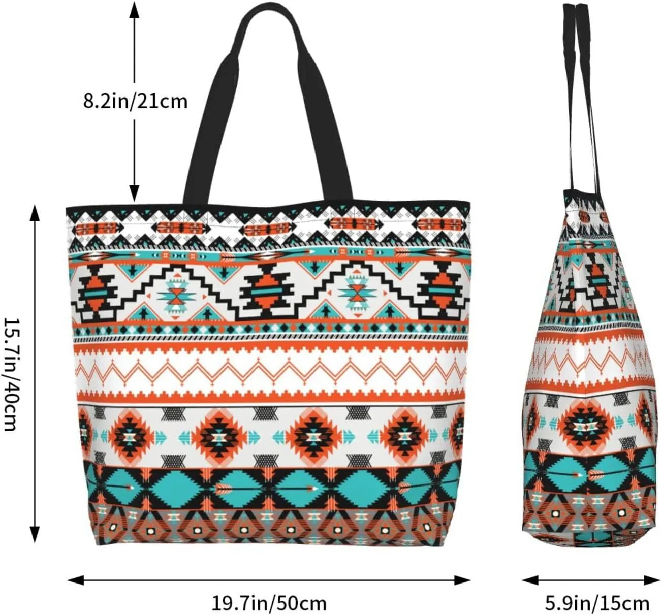 Purple Green Fleur De Lis Tote Bag For Women, Shoulder Bags Big Reusable Grocery Handbag For Travel Gym Picnic