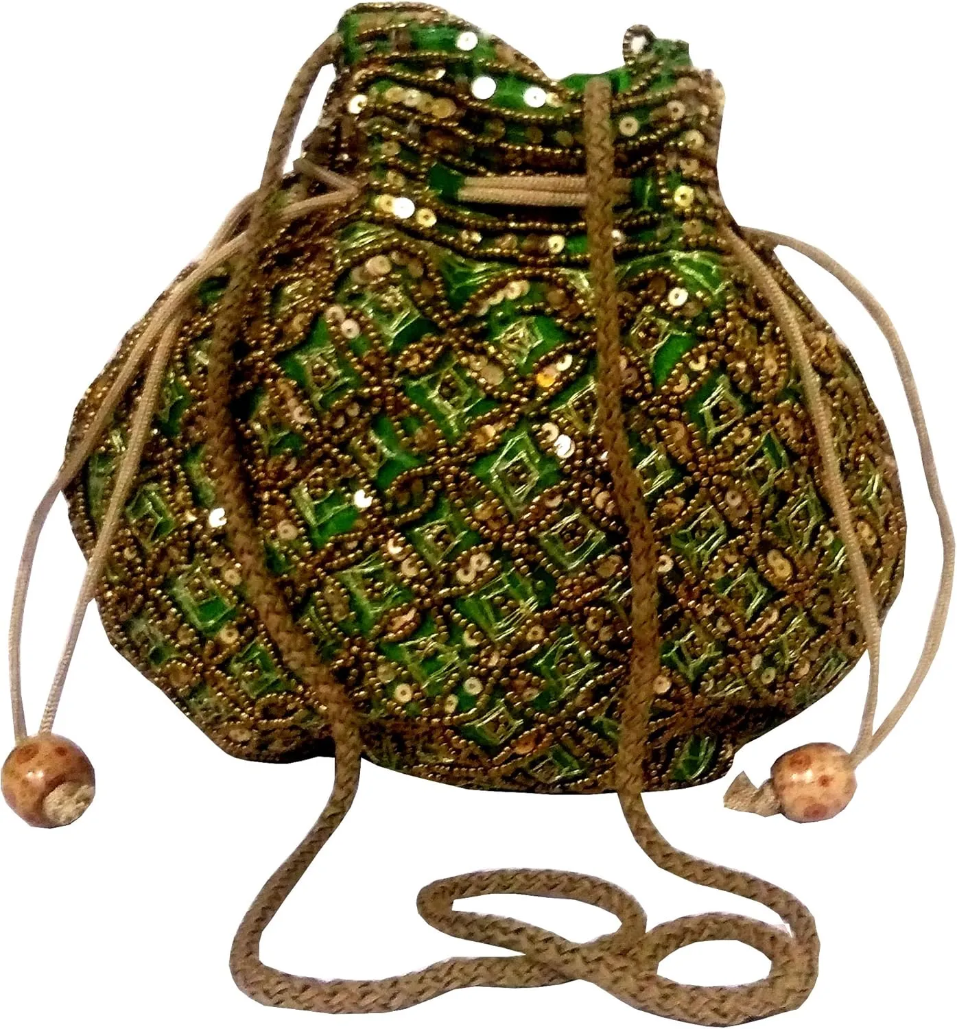 Purpledip Potli Bags Drawstring Purse (Potli02$)