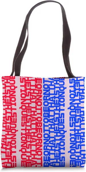 Question Famous Hamlet Soliloquy Quotation Shakespeare Play Tote Bag