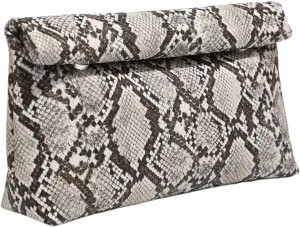 QWINEE Women's Woven Leather Clutch Purses Braided Vintage Evening Handbags